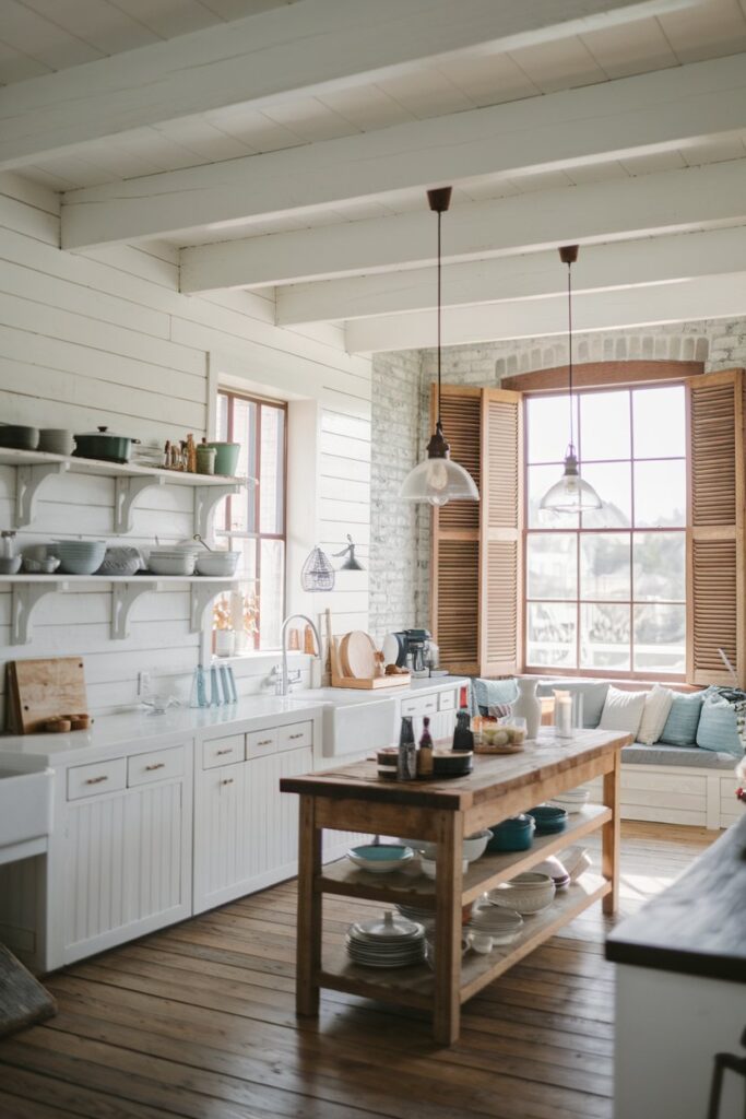 13 Coastal Farmhouse Kitchen Designs You Will Love! – My Kitchen Inspo - Luxury Kitchen Design For Coastal Farmhouse Chic Coastal Homes