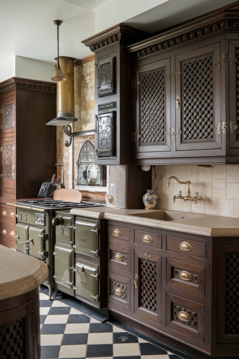 15 Dark Brown Kitchen Cabinets Design Ideas You Will Love! – My Kitchen ...