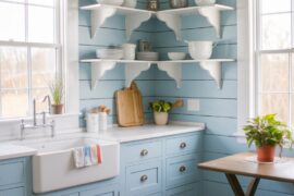 14 Blue Farmhouse Kitchen Designs for a Cozy and Timeless Look – My Kitchen Inspo