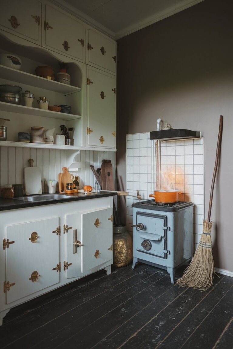 12 Witchy Kitchens with White Cabinets Perfect for Everyday Magic – My ...