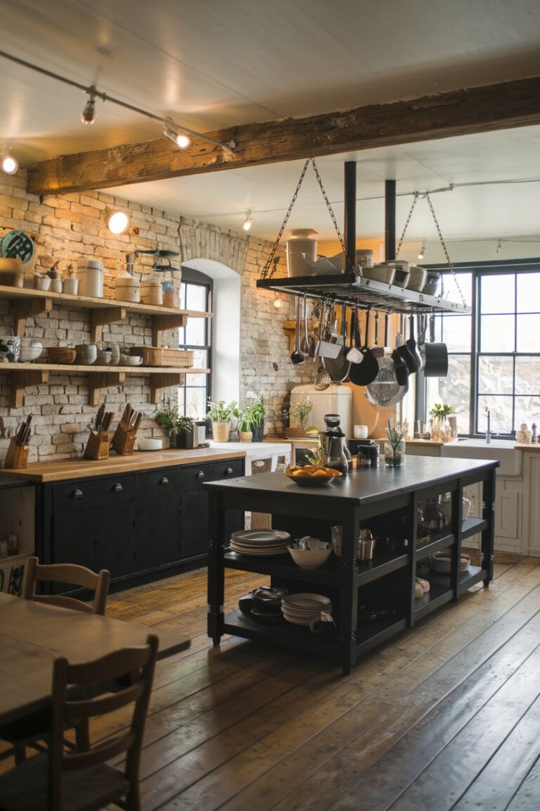 14 Black Farmhouse Kitchen Designs for a Bold Yet Timeless Look – My ...