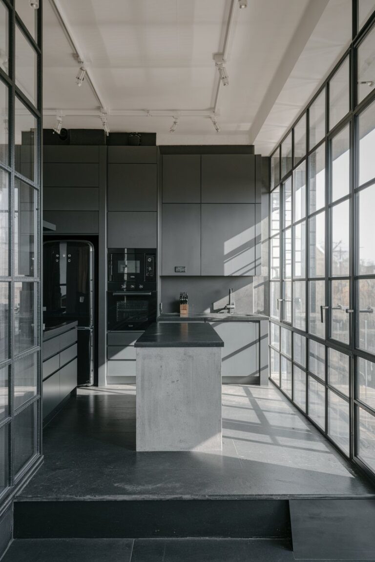 Picture of 20 Modern Dark Kitchen Ideas: Sophisticated Designs for a Bold ...