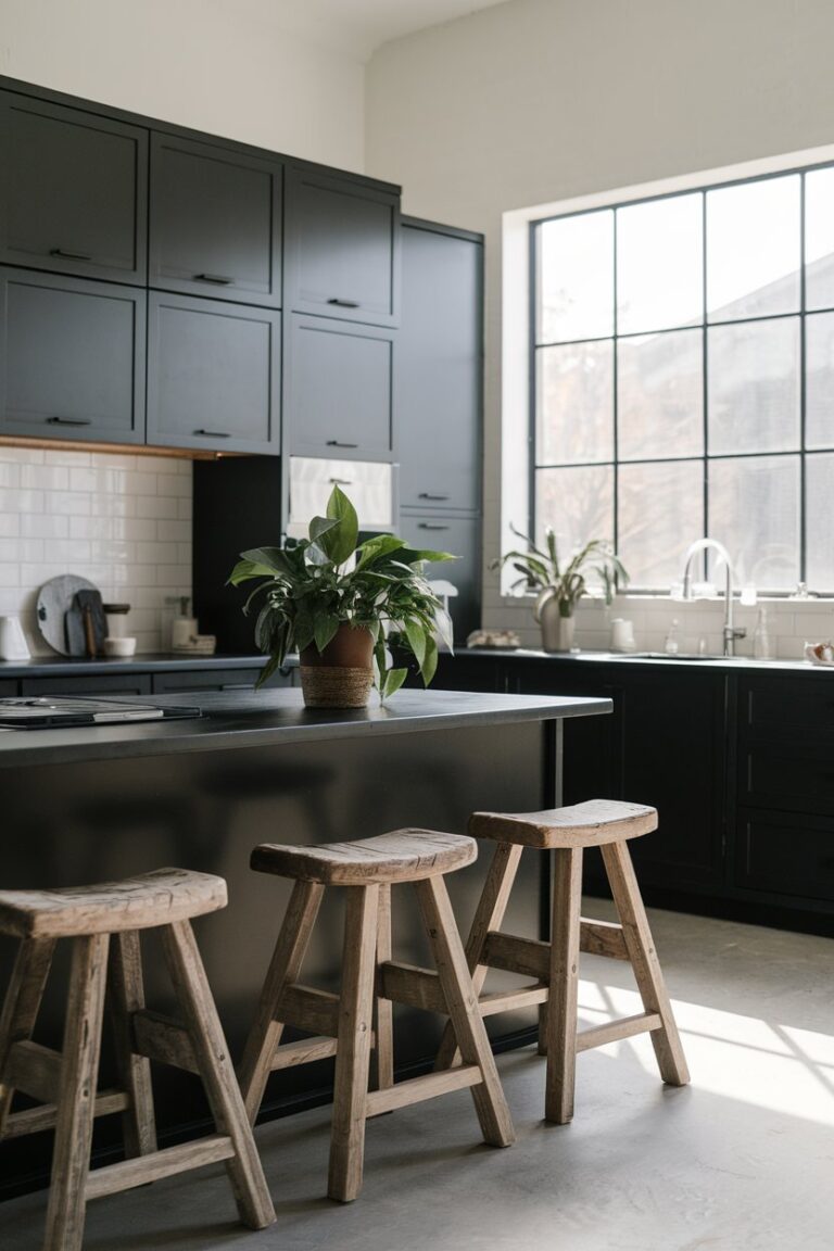 14 Black Farmhouse Kitchen Designs for a Bold Yet Timeless Look – My ...
