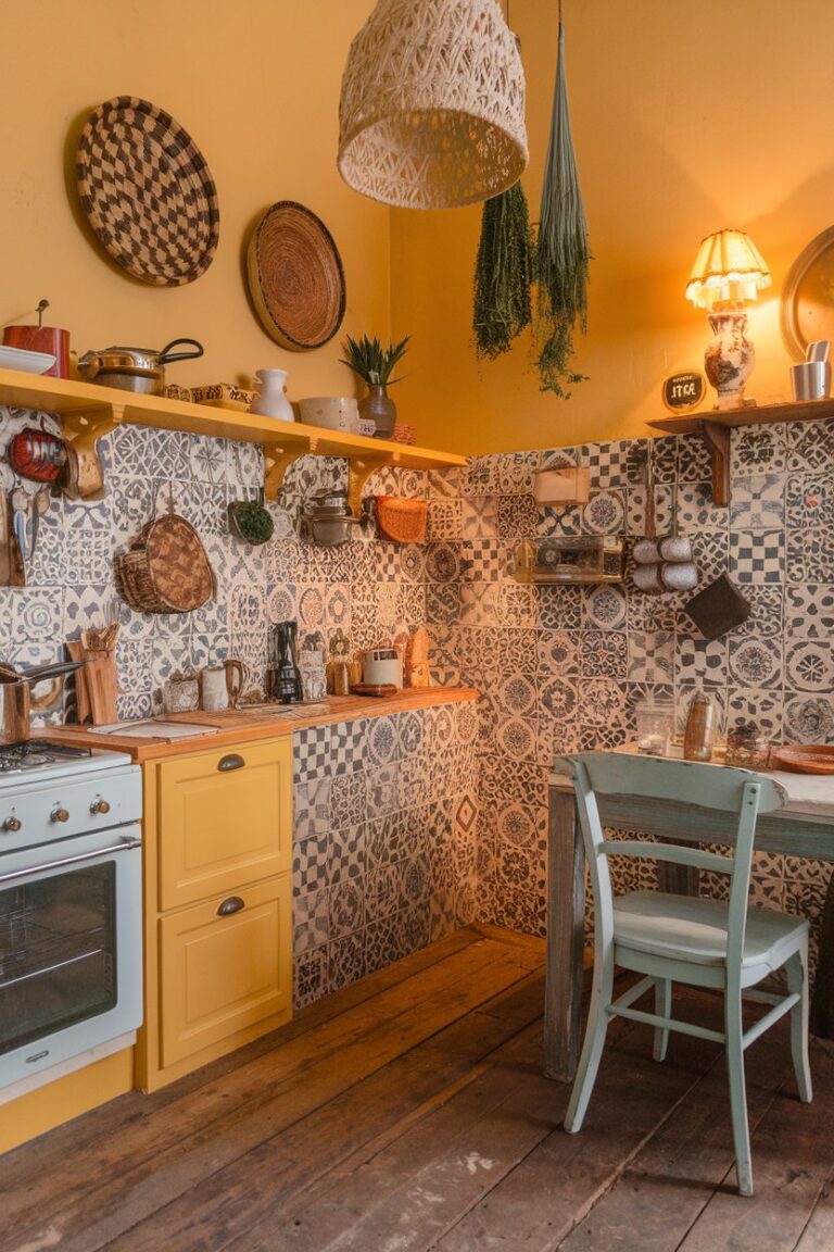 14 Yellow Boho Kitchen Ideas for a Warm and Creative Look – My Kitchen ...
