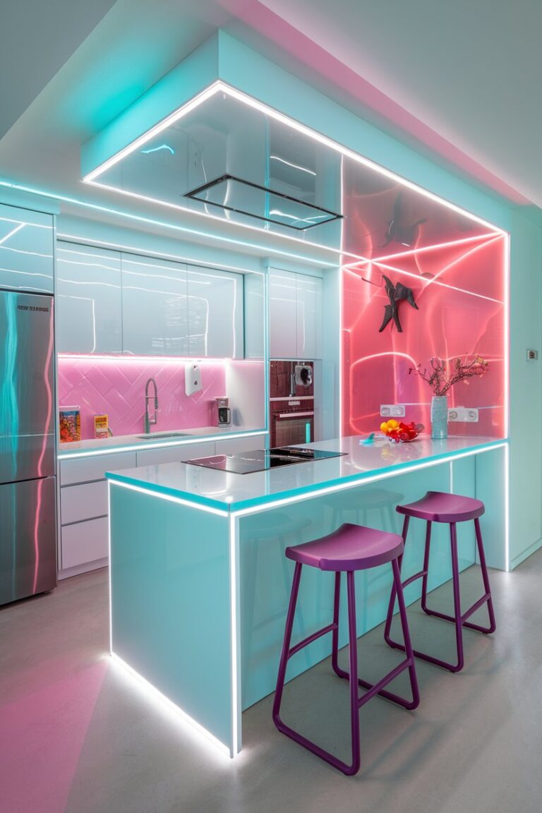 20 Colorful Funky Kitchen Design Ideas for a Unique and Vibrant Home ...