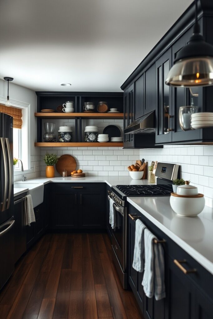 18 Black Modern Kitchen Designs That Are Beautiful! – My Kitchen Inspo