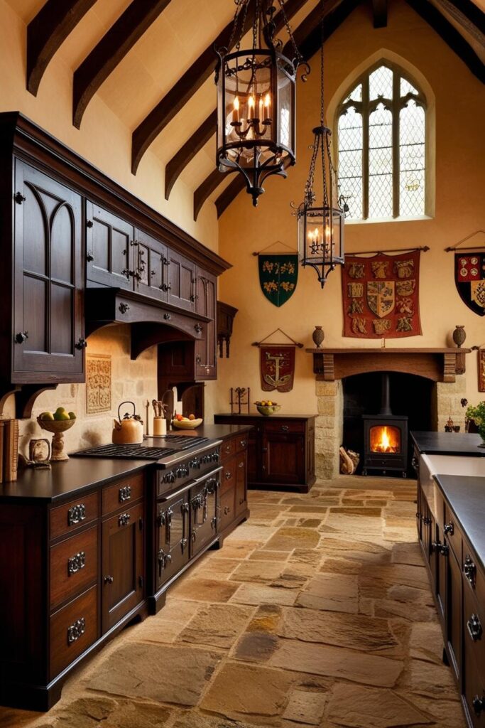 15 English Cottage Kitchens With Wood Cabinets You Have To See! – My ...