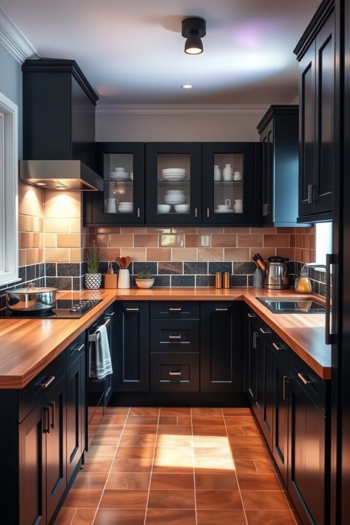 20 Kitchens With Black Cabinets For Your Inspirations! – My Kitchen Inspo